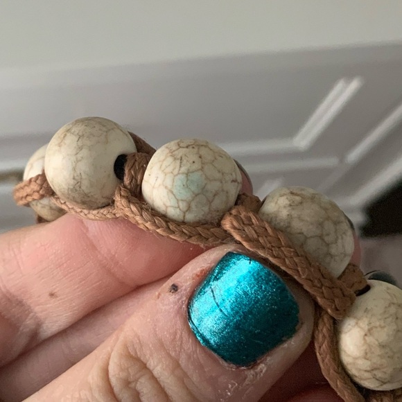 Vintage Shell Tropical Rope Bracelet Adult one size - Picture 10 of 13